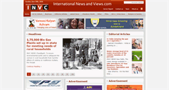Desktop Screenshot of internationalnewsandviews.com