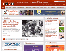 Tablet Screenshot of internationalnewsandviews.com